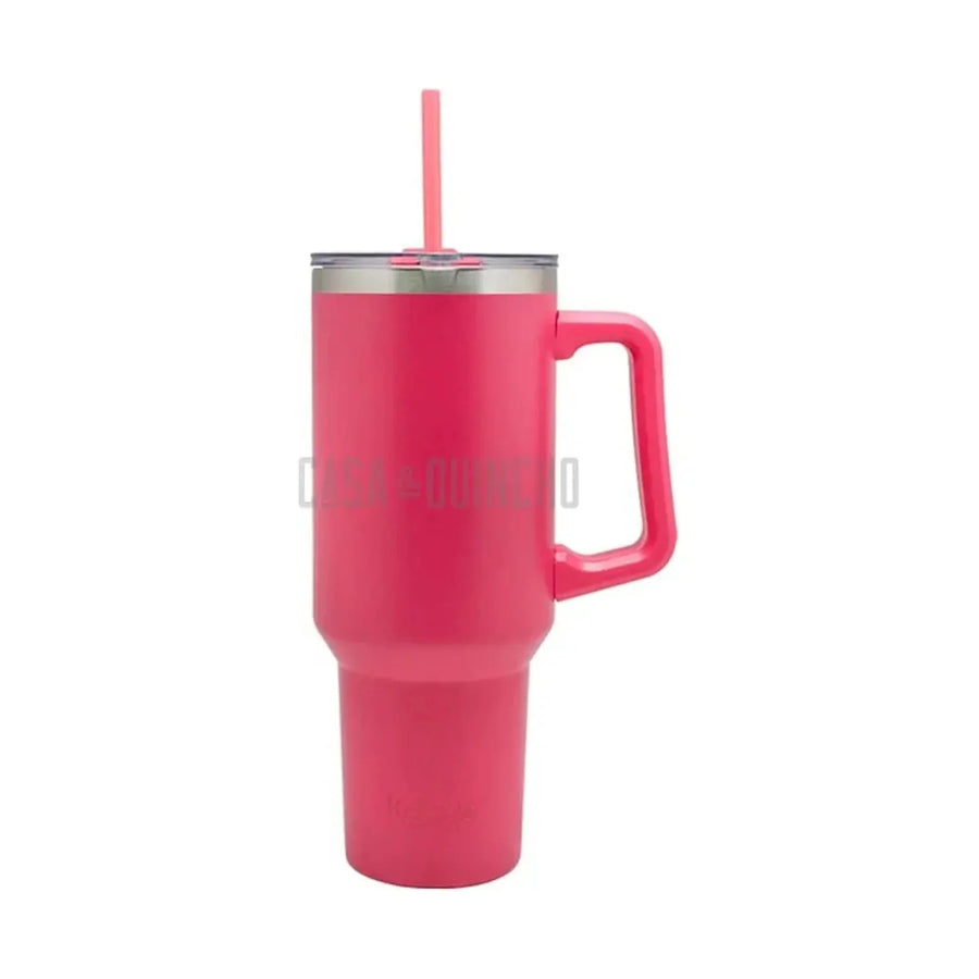 Vaso Térmico Keep Quencher 1,2 L Rosa + Grabado Personalizado