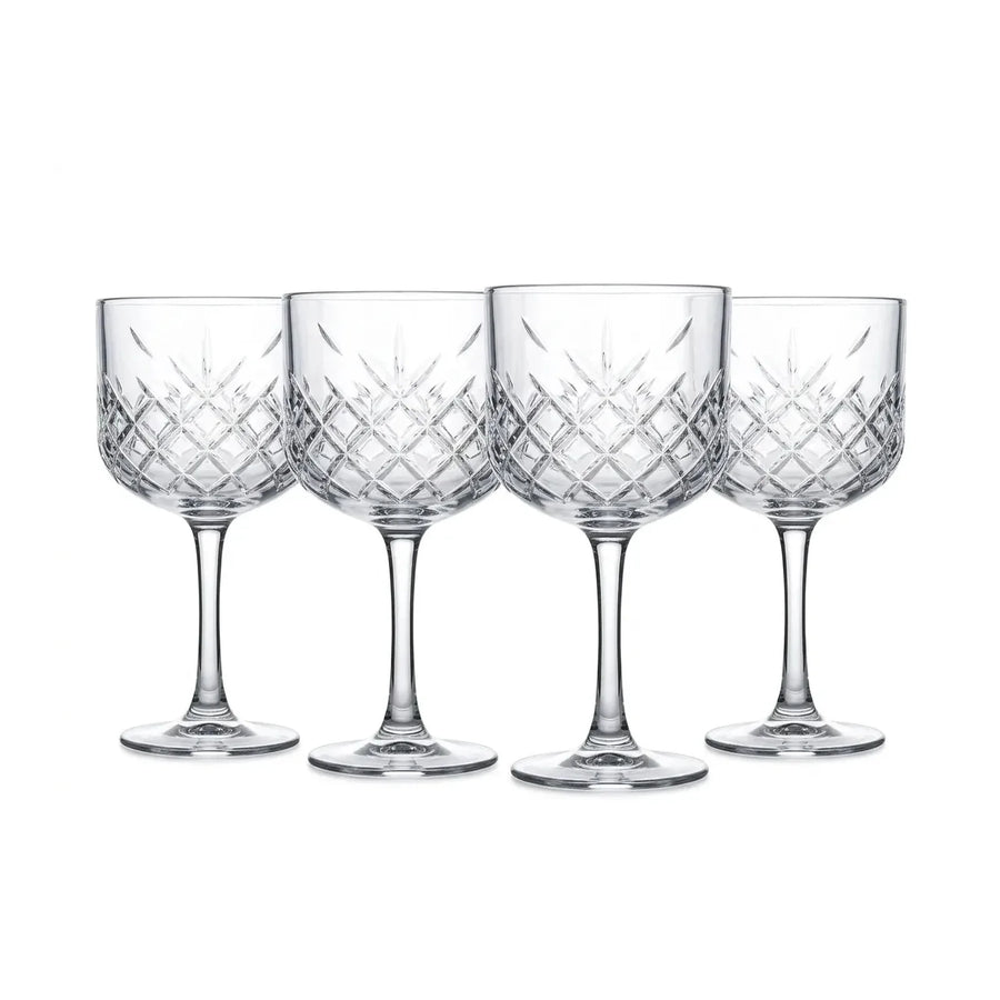 Set 4 Copas Talladas Hausmann Berlin 500 ml