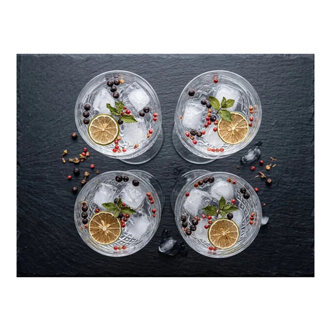 Set 4 Copas Talladas Hausmann Berlin 500 ml