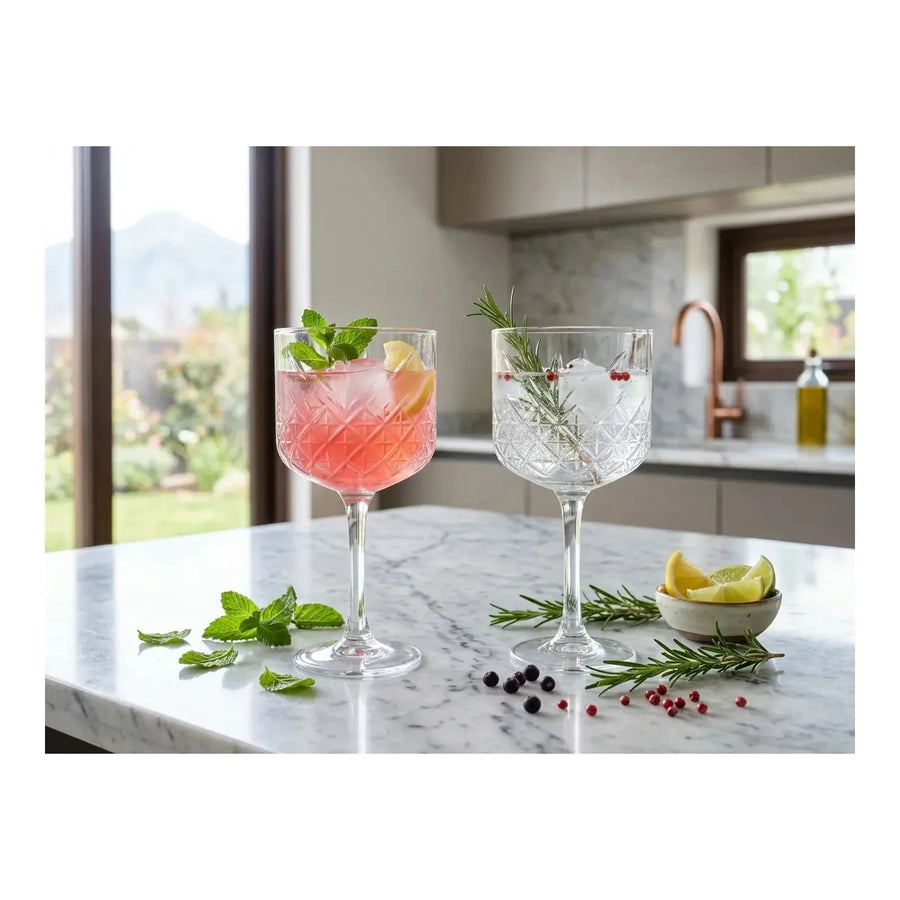 Set 4 Copas Talladas Hausmann Berlin 500 ml