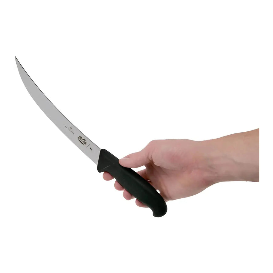 Cuchillo Carnicero Victorinox Fibrox Hoja Estrecha 20 cm 5.7203.20 + Grabado