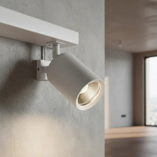 Aplique 2 Focos GU10 Techo/Pared Blanco - foto 5