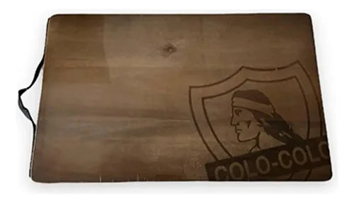 Tabla Para Asado De Madera Colo Colo Con Asa