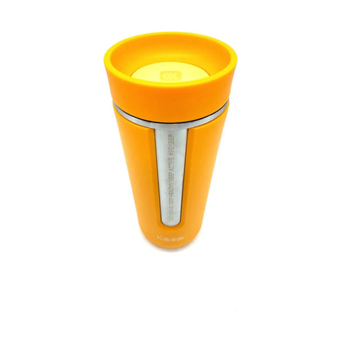 Mug Térmico Keep Prime 540 ml Amarillo + Grabado Personalizado
