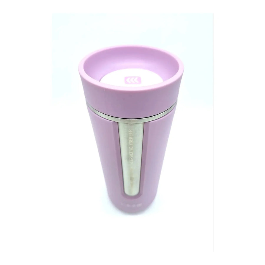 Mug Térmico Keep Prime 540 ml Lila + Grabado Personalizado