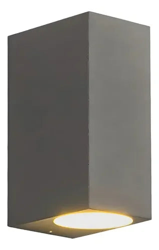 Aplique LED Exterior 2x5W Luz Cálida Gris - foto 2