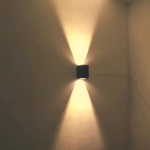 Aplique LED Exterior 2x5W Luz Cálida Gris - foto 6