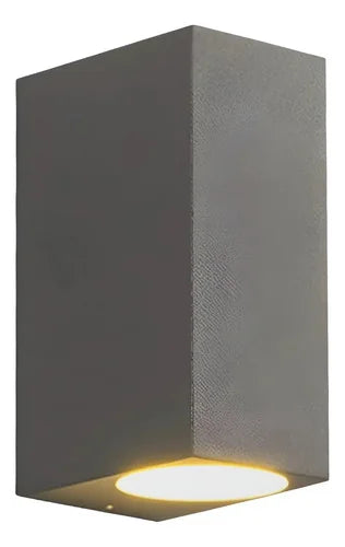 Aplique LED Exterior 2x5W Luz Cálida Gris - foto 7