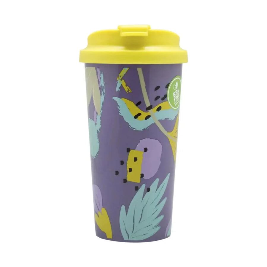 Mug Keep Venti Flowers 380 ml Lavanda + Grabado Personalizado