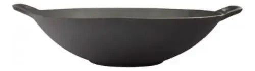 Wok de Hierro Fundido 30cm Con Asas Lugano