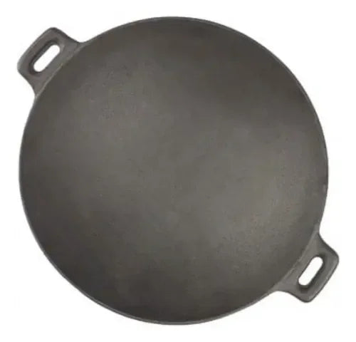 Wok de Hierro Fundido 30cm Con Asas Lugano