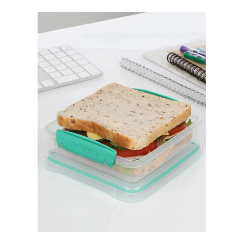 Contenedor para Sándwich Sistema To Go 450 ml Celeste