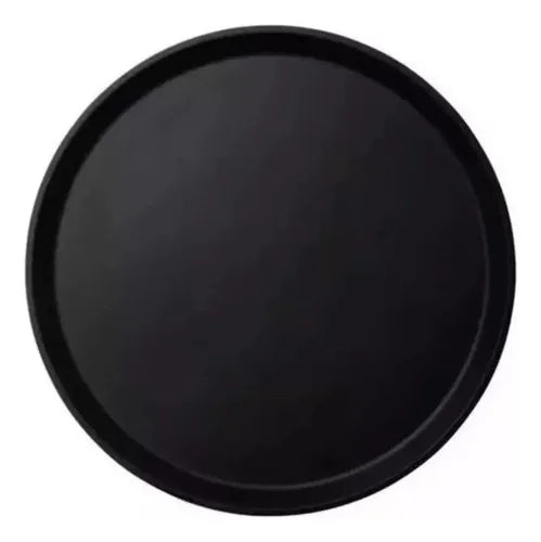 Bandeja Garzón Antideslizante 35cms Negra Restaurant Bar Negro