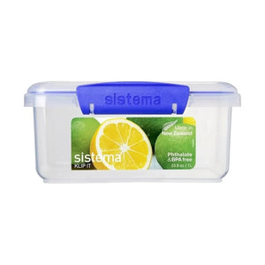 Contenedor Hermético Sistema Klip It 1 L Rectangular