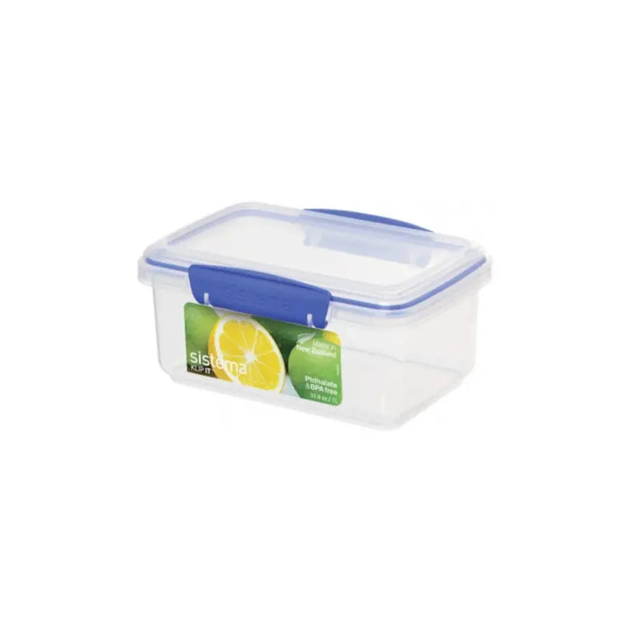 Contenedor Hermético Sistema Klip It 1 L Rectangular