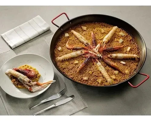 Paellera Española Garcima 50 cm Acero Pulido