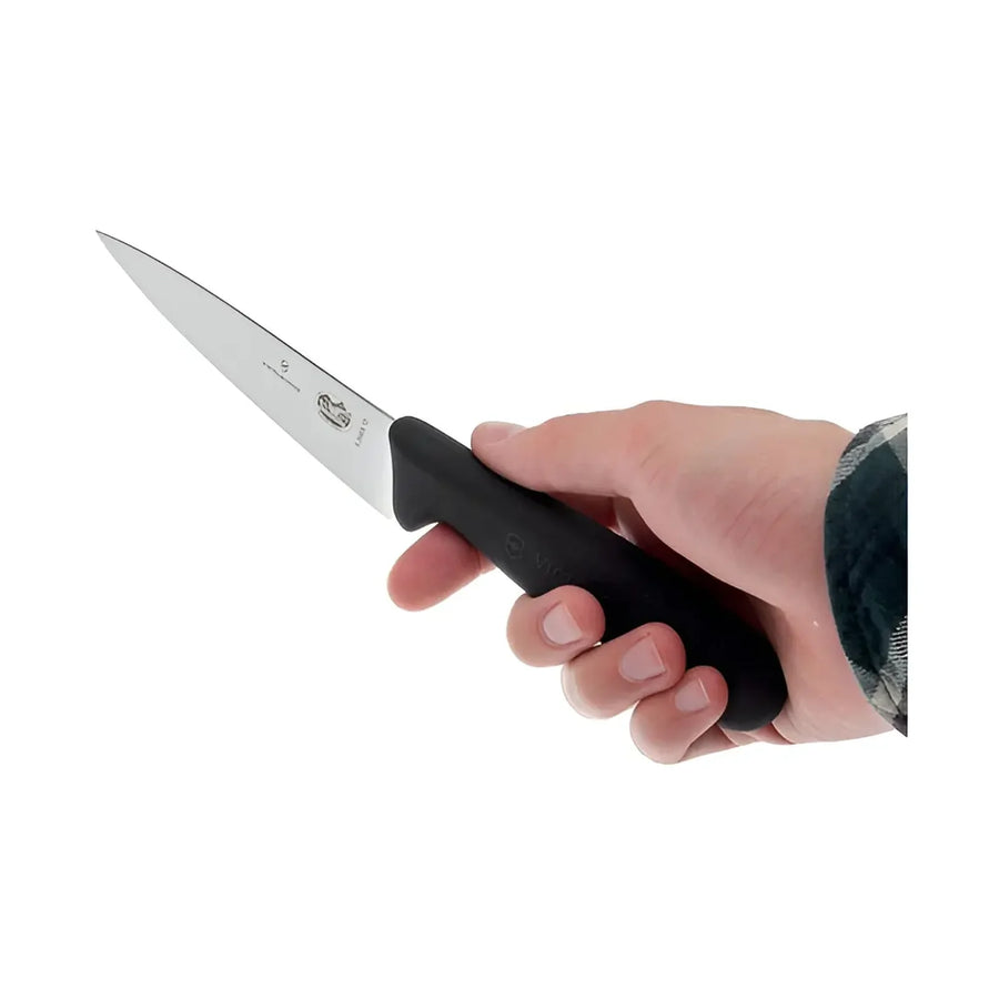 Cuchillo Victorinox Trinchar Fibrox Hoja 12 cm Negro 5.2003.12