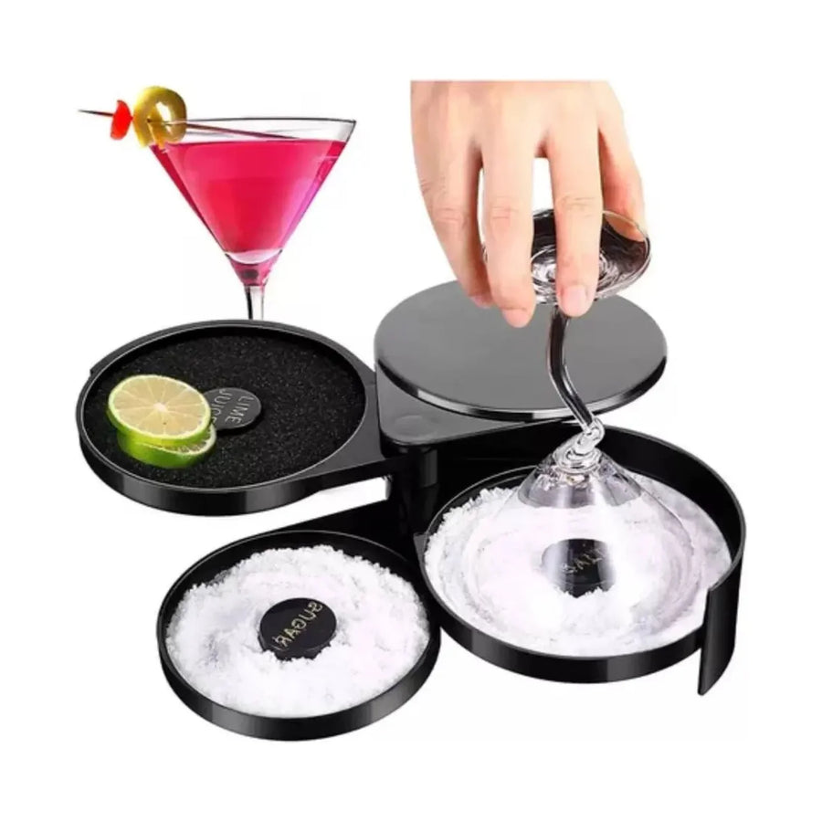 Escarchador de Vasos 3 Bandejas para Michelada y Margarita