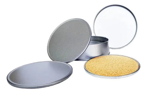 Set 6 Posavasos con Caja + Grabado Láser Gratis