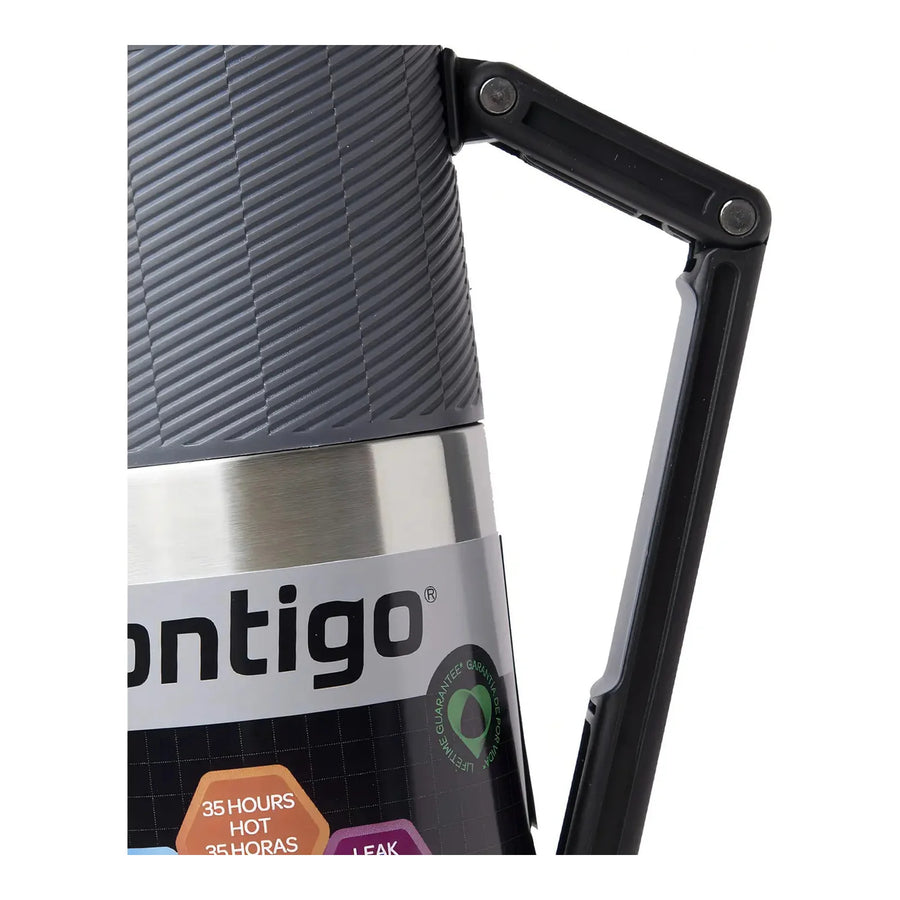 Termo Contigo 1,2 L Acero Inoxidable Plata + Grabado Personalizado