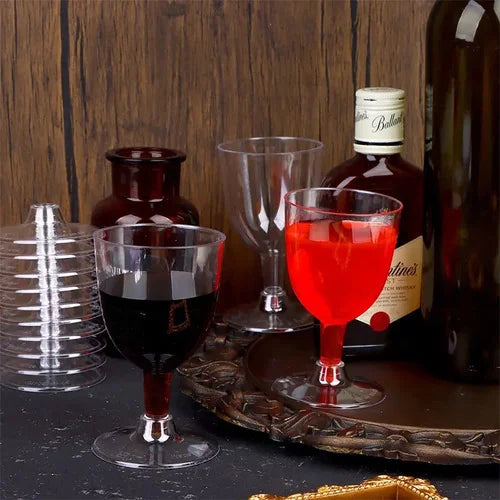 Pack De 20 Copas De Acrilíco Para Vino O Pisco Coctel Transparente