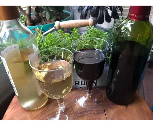 Pack De 20 Copas De Acrilíco Para Vino O Pisco Coctel Transparente