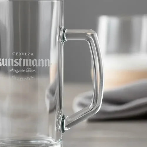 Vaso Cervecero Chopero Kunstmann 600ml Shop Grabado Transparente