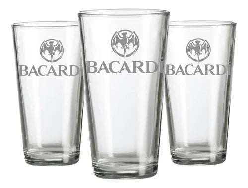 Vasos Ron Bacardi 490ml Pack X6 Roncola Grabado