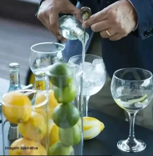 Set De 6 Copas Balon Gin Tonic 600ml Nadir Color Cristal Transparente