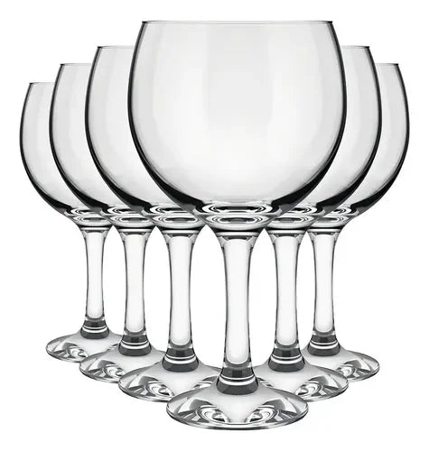 Set De 6 Copas Balon Gin Tonic 600ml Nadir Color Cristal Transparente