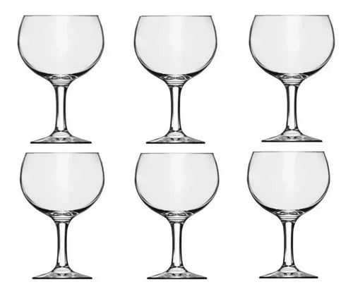 Set De 6 Copas Balon Gin Tonic 600ml Nadir Color Cristal Transparente
