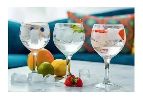 Set De 6 Copas Balon Gin Tonic 600ml Nadir Color Cristal Transparente