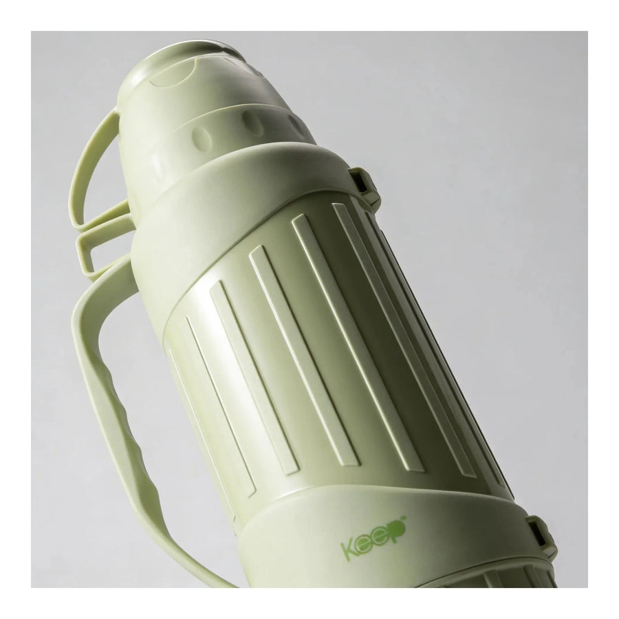 Termo Keep Outdoor 1,8 Litros Menta con Doble Tapa