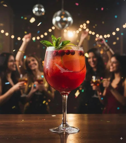 Copa Alto Del Carmen 657ml Pack X4 Tragos Aperitivos Coctels Transparente
