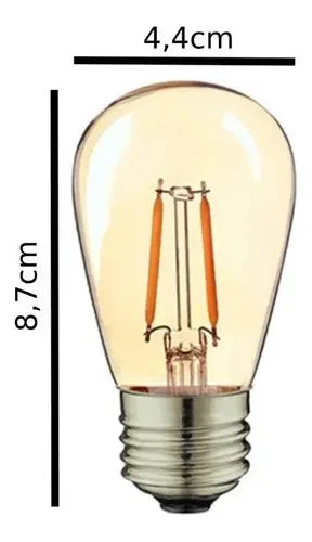 Pack Edison 2W luz cálida - foto 2
