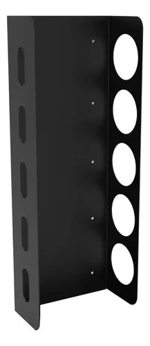 Rack Metálico Para Botellas De Vino Casa Y Quincho Negro