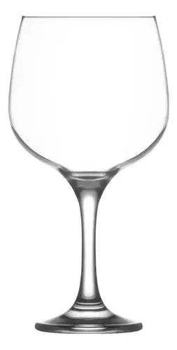 Copas Gin Tonic Cristar Vidrio 653ml Set 4 Piezas Transparente