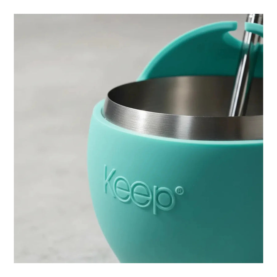 Mate Keep 230 ml con Bombilla Celeste