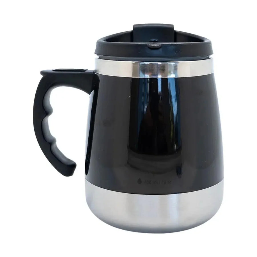 Mug Térmico Keep Outdoor 400 ml Negro + Grabado Personalizado