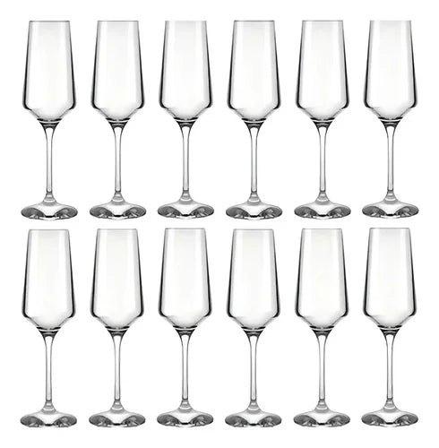 12 Copas 225ml Champagne Brunello Premium Nadir