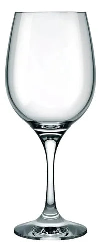 Set 6 Copas Nadir Barone Vidrio 490ml Para Vino Y Agua Transparente