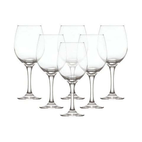 Set 6 Copas de Vino Nadir Barone 385 ml