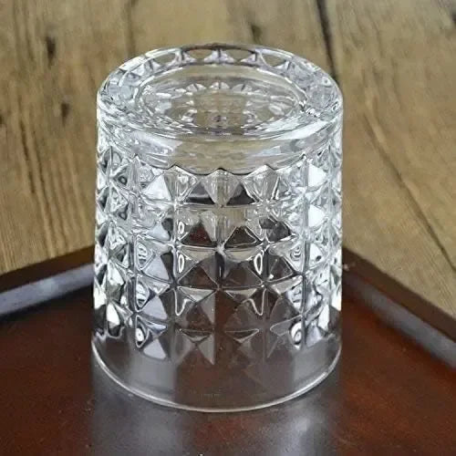 Pack De 6 Vasos Allegra Stirling Para Whisky De Vidrio, 330 Ml