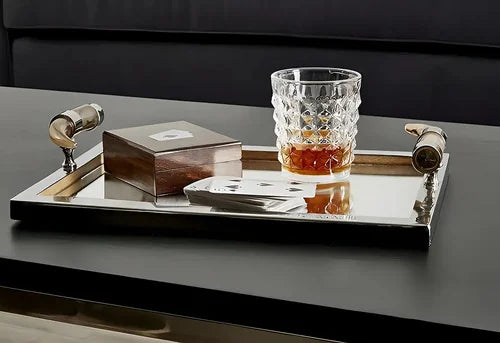 Pack De 6 Vasos Allegra Stirling Para Whisky De Vidrio, 330 Ml