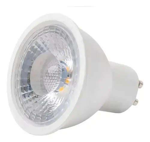 Pack 10 Ampolletas GU10 7W Dicroicas Luz Fría