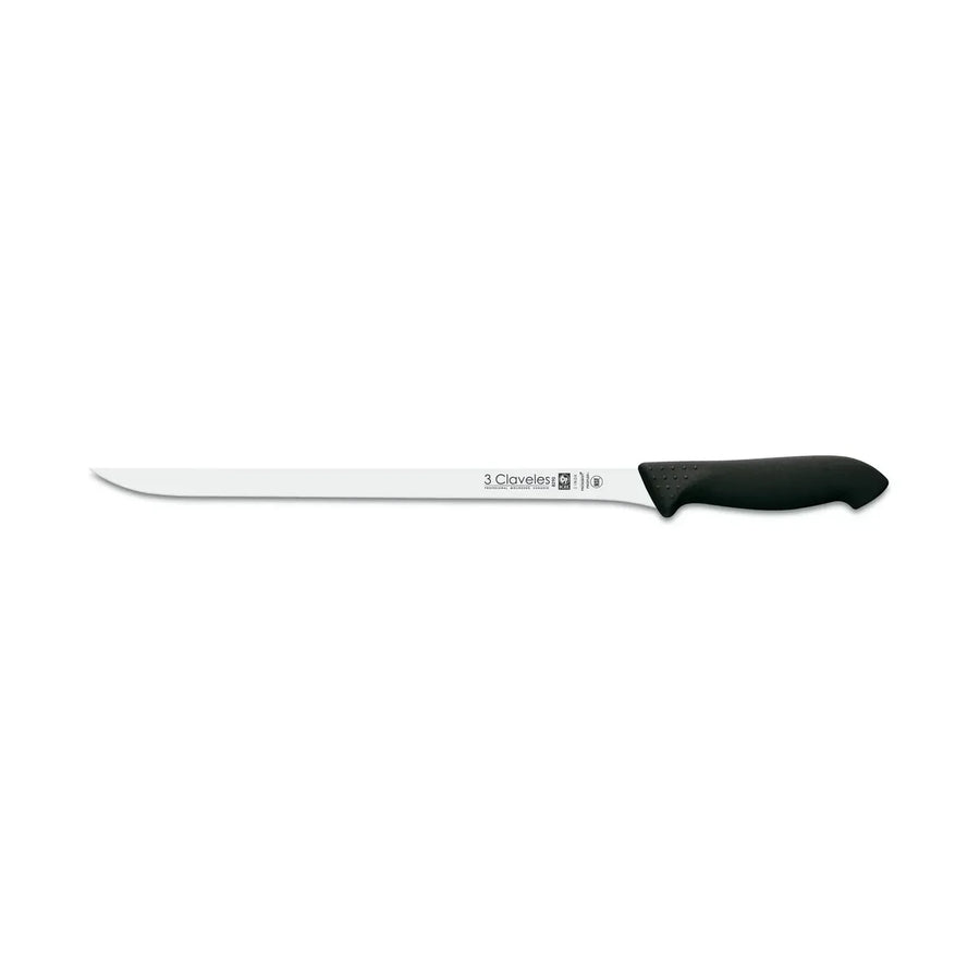 Cuchillo Jamonero 3 Claveles Proflex 8290 Hoja Flexible + Grabado Personalizado
