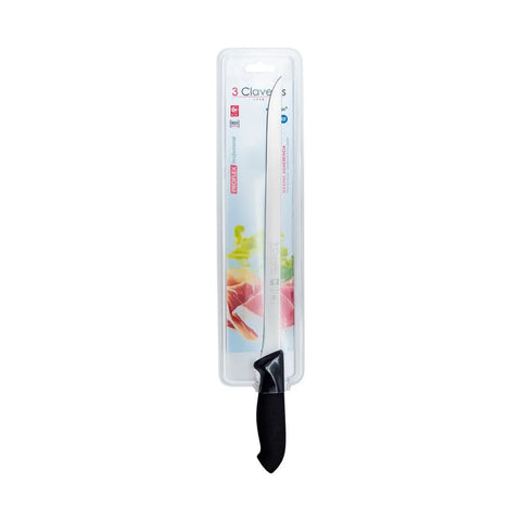 Cuchillo Jamonero 3 Claveles Proflex 8290 Hoja Flexible + Grabado Personalizado