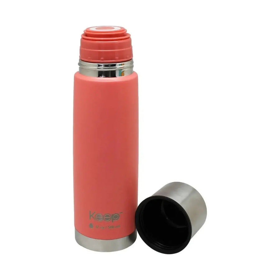 Termo Bala Keep 500 ml Rosado + Grabado Personalizado