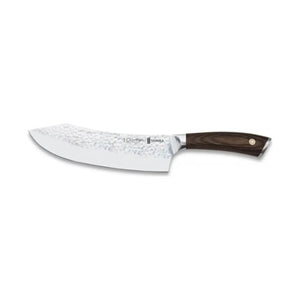 Cuchillo Cocinero Sakura 3 Claveles 20 cm Hoja Curva Forjado + Grabado Personalizado