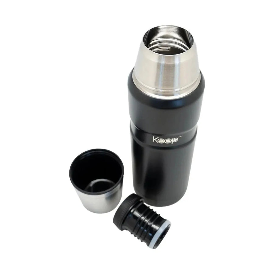 Termo Bala Keep Black in Black 500 ml Rosa claro + Grabado Personalizado